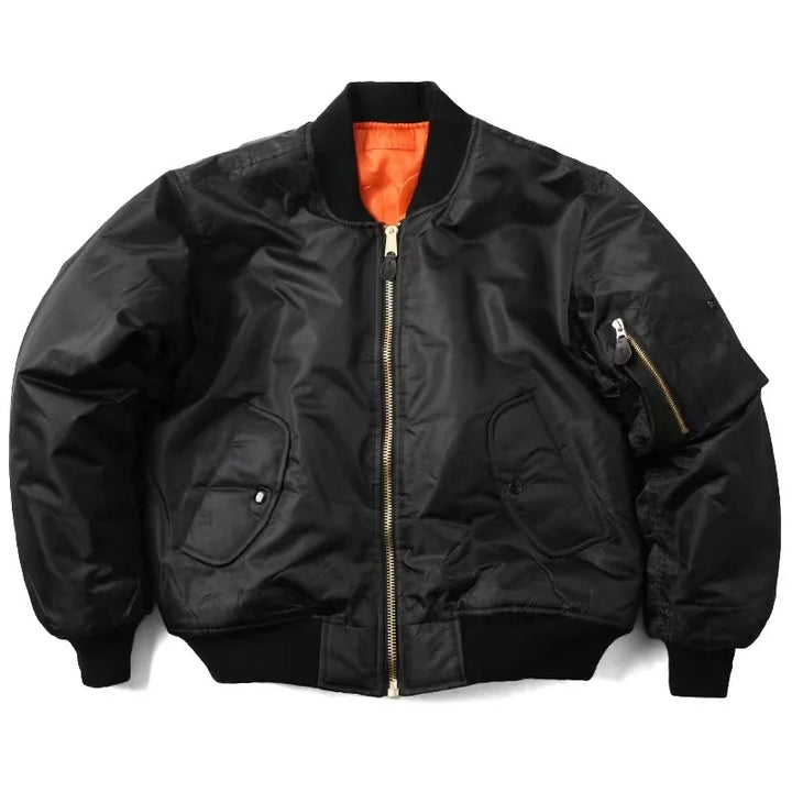 Unisex Premium kurtka bomber z zamkiem - Alex