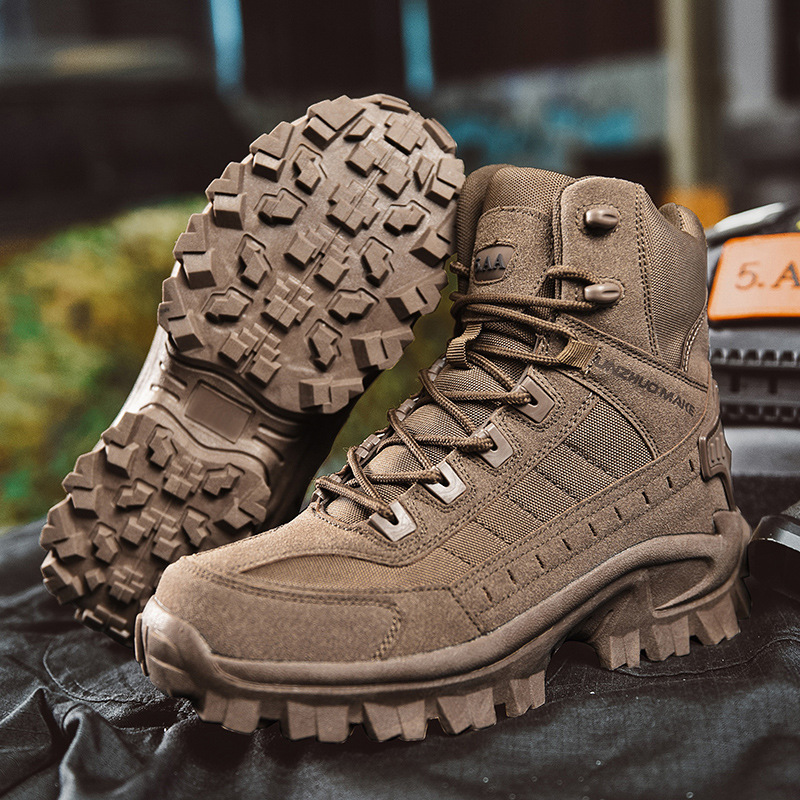 Men's High Tactical Lace-Up Boot - Charles