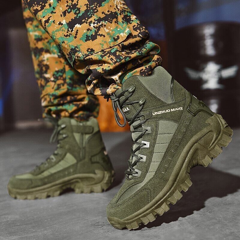 Men's High Tactical Lace-Up Boot - Charles