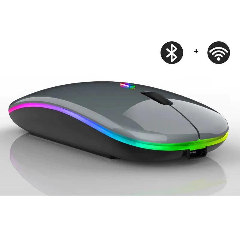 Sammy Jackson™ Wireless LED Mouse | Rechargeable Bluetooth Mouse