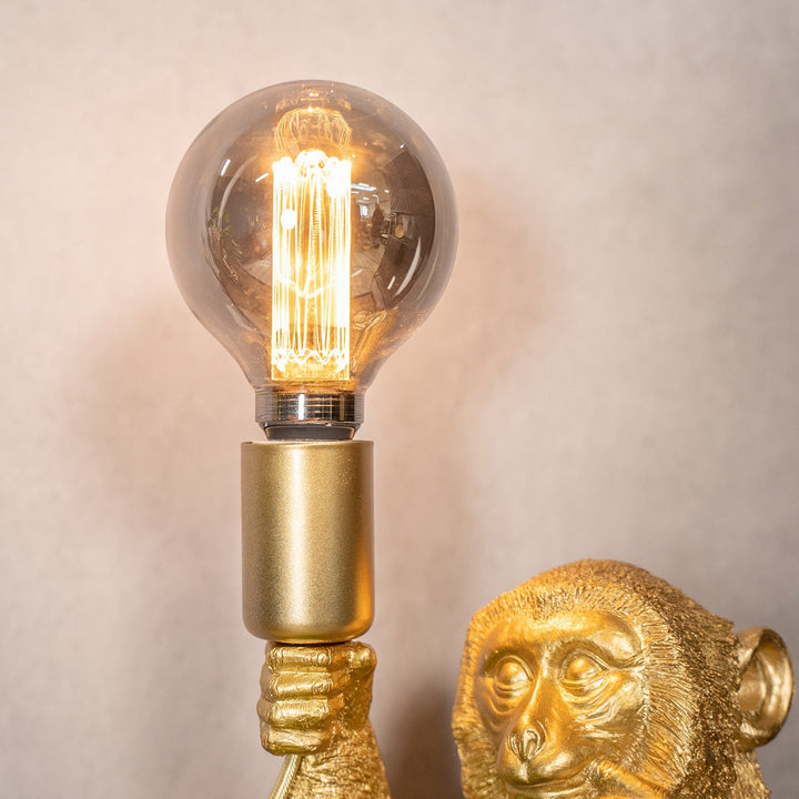 Luxury Golden Monkey Table Lamp - GoldenChimp
