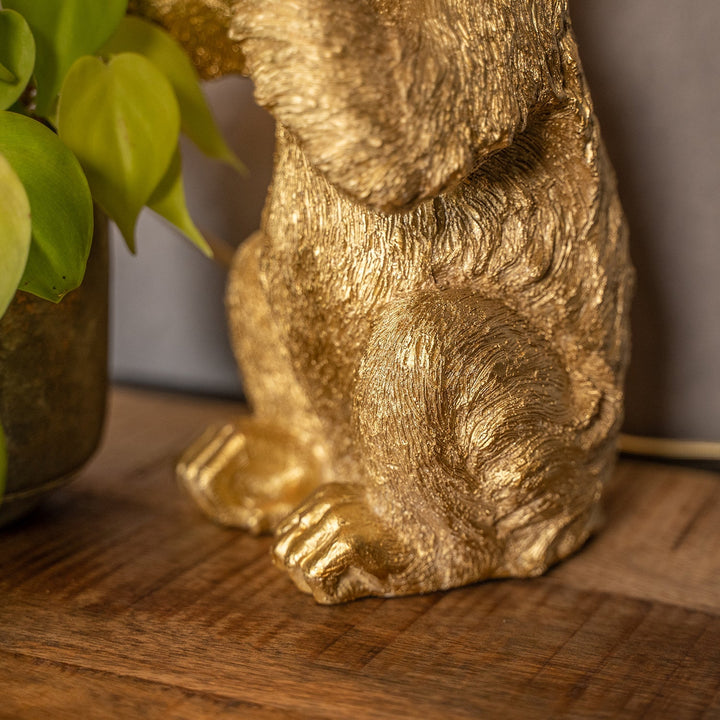 Luxury Golden Monkey Table Lamp - GoldenChimp