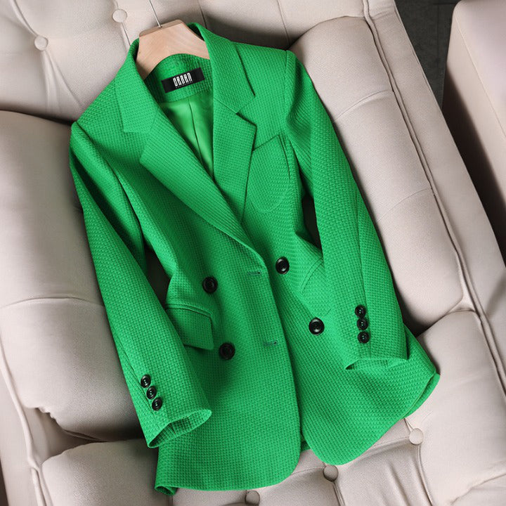 Dames Blazer met ruitpatroon voor de herfst – Isabelle