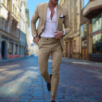 Stylish Slim Fit Men's Suit - Noah