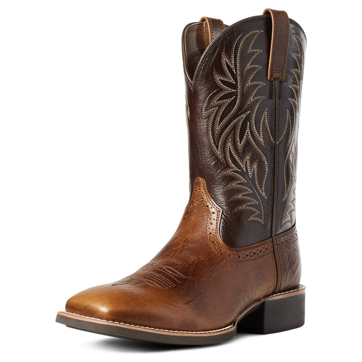 Mid-Calf Cowboy-Style Boot - Ismael