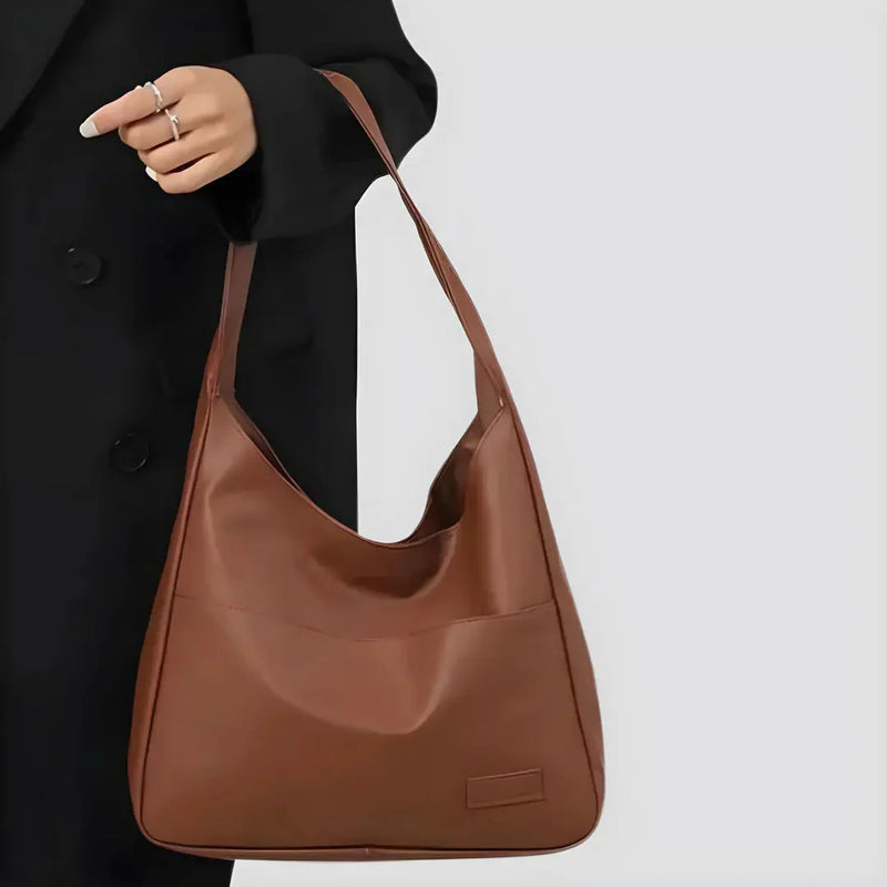 Vegan Leather Shoulder Bag for Women - Noor