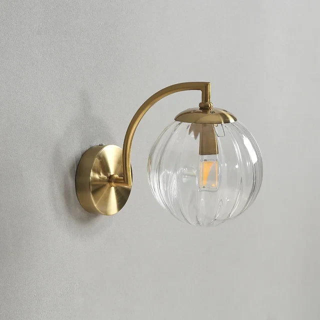Luxe Moderne Wandlamp van Glas - CrystalGlow