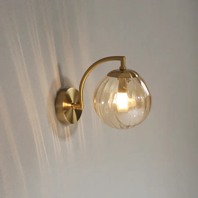 Luxe Moderne Wandlamp van Glas - CrystalGlow