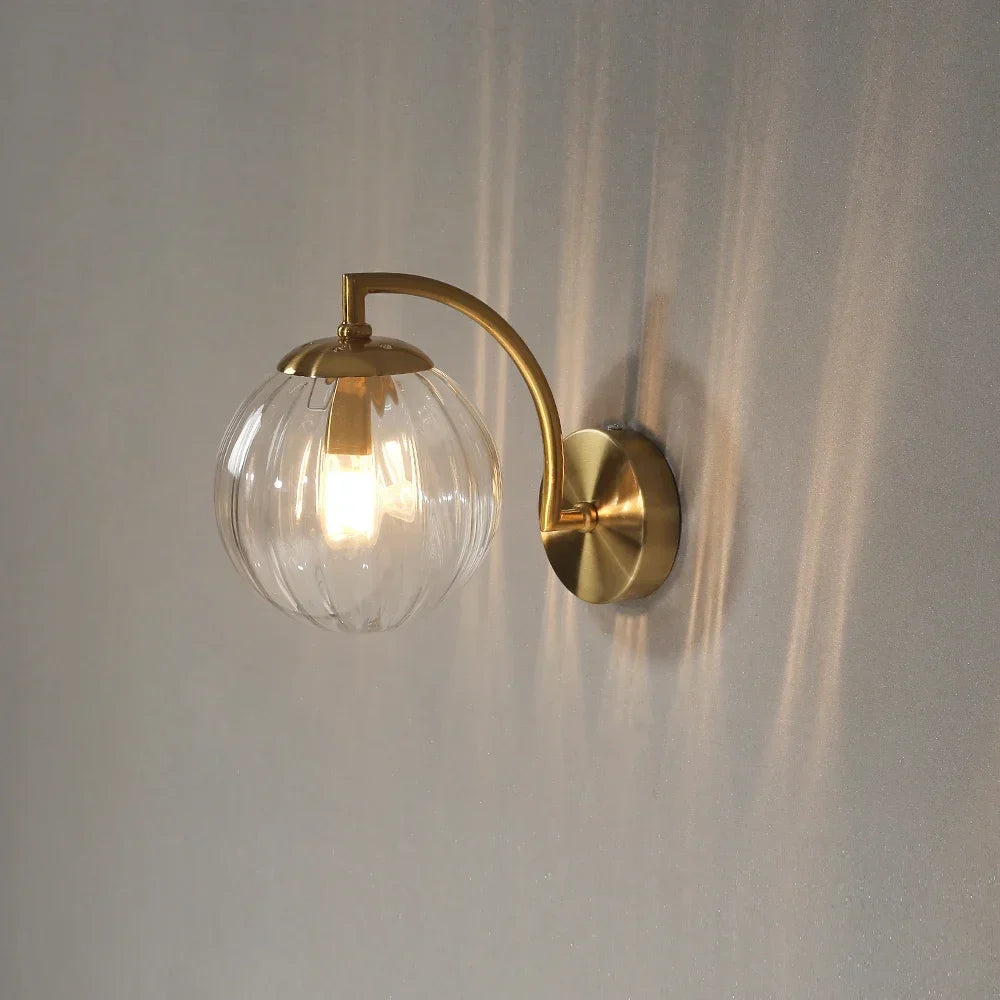 Luxe Moderne Wandlamp van Glas - CrystalGlow