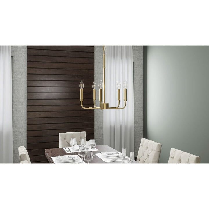 Modern Multi-Arm Candle Style Chandelier - Glemdia