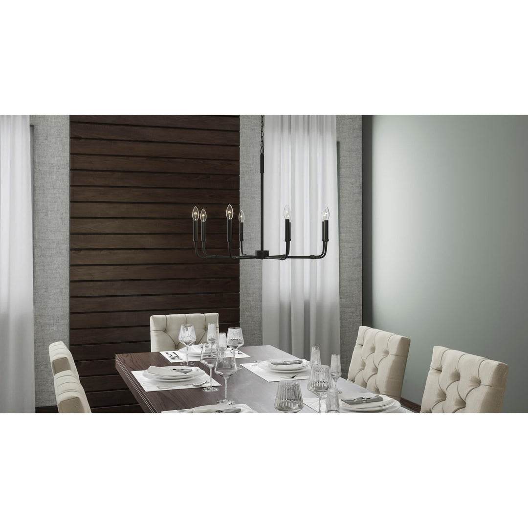 Modern Multi-Arm Candle Style Chandelier - Glemdia