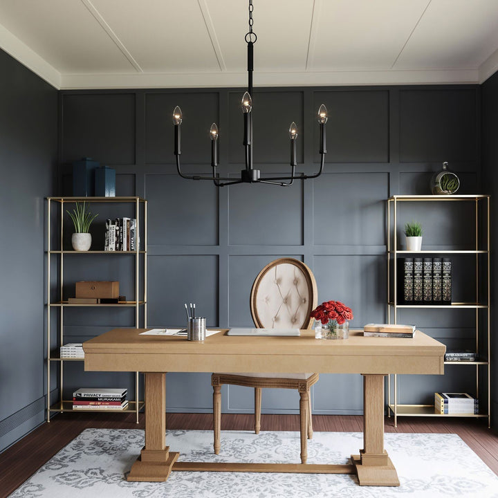 Modern Multi-Arm Candle Style Chandelier - Glemdia