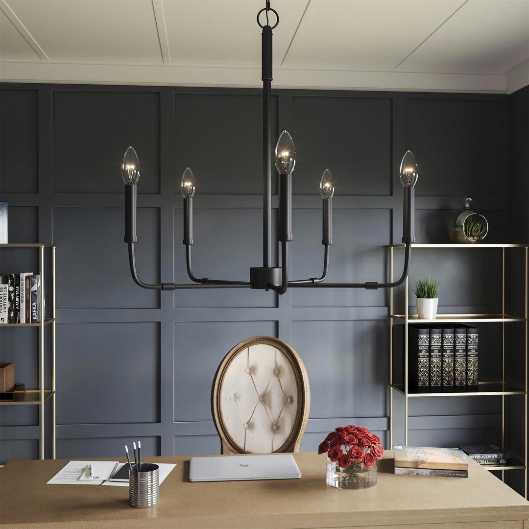 Modern Multi-Arm Candle Style Chandelier - Glemdia