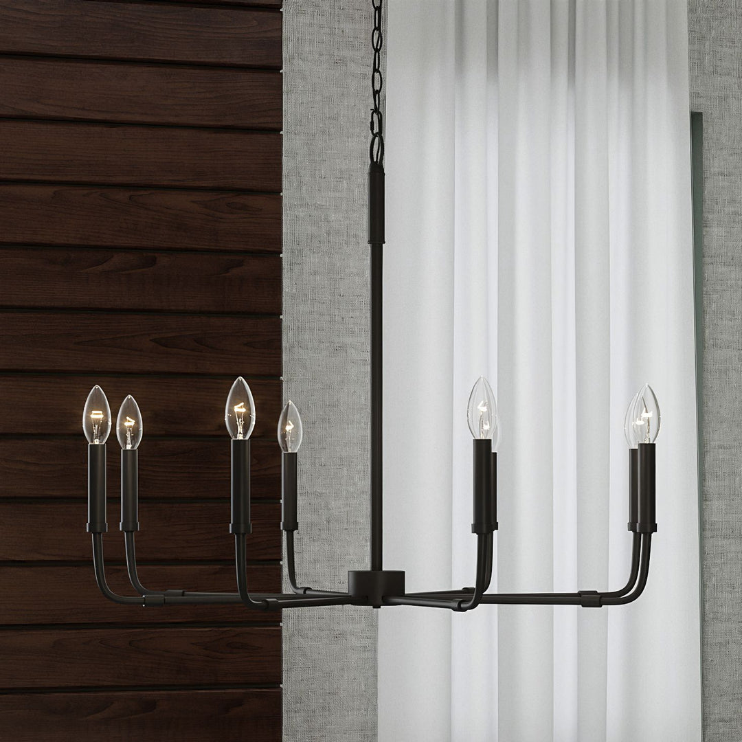 Modern Multi-Arm Candle Style Chandelier - Glemdia