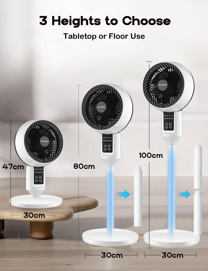 Moderne 3D-Circulatieventilator - Aerovibe