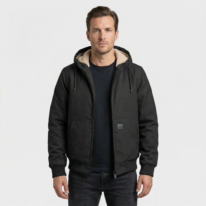 Moderne Bomberjacke Mit Kapuze - Arvid