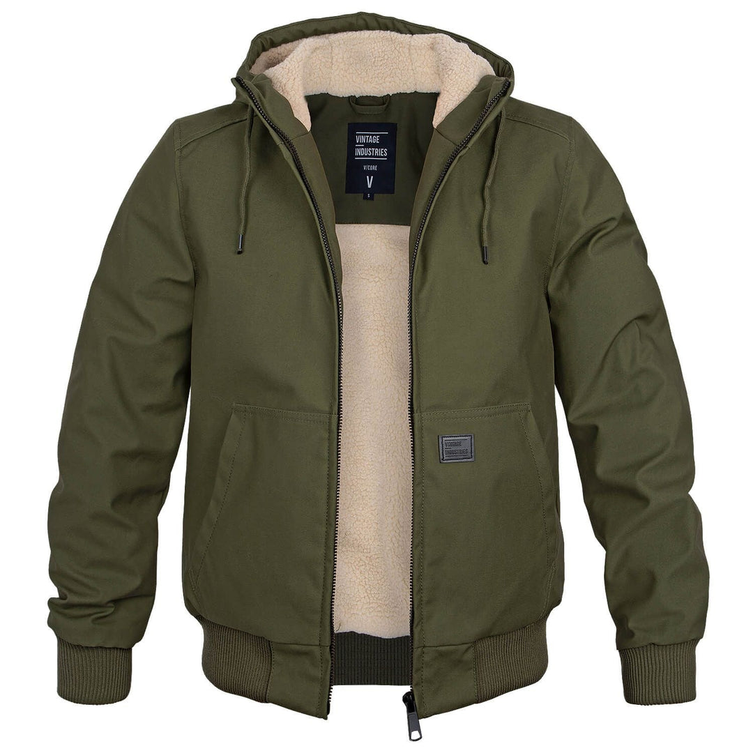 Moderne Bomberjacke Mit Kapuze - Arvid