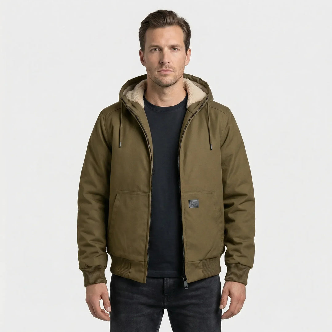 Moderne Bomberjacke Mit Kapuze - Arvid