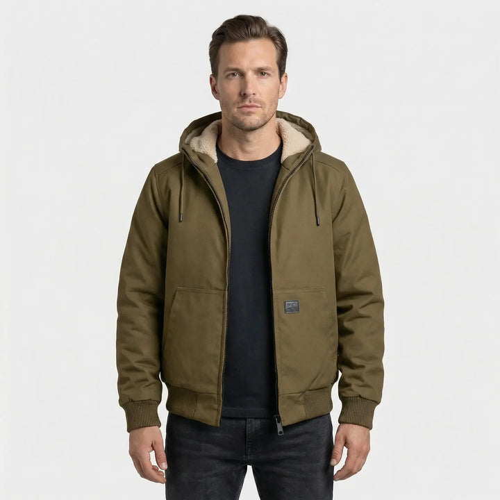 Moderne Bomberjacke Mit Kapuze - Arvid