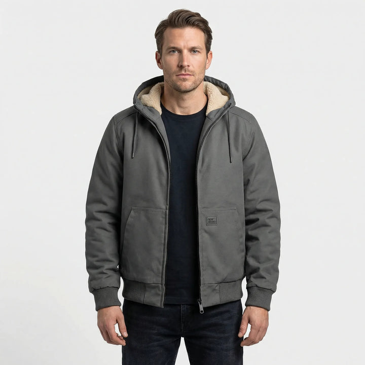 Moderne Bomberjacke Mit Kapuze - Arvid