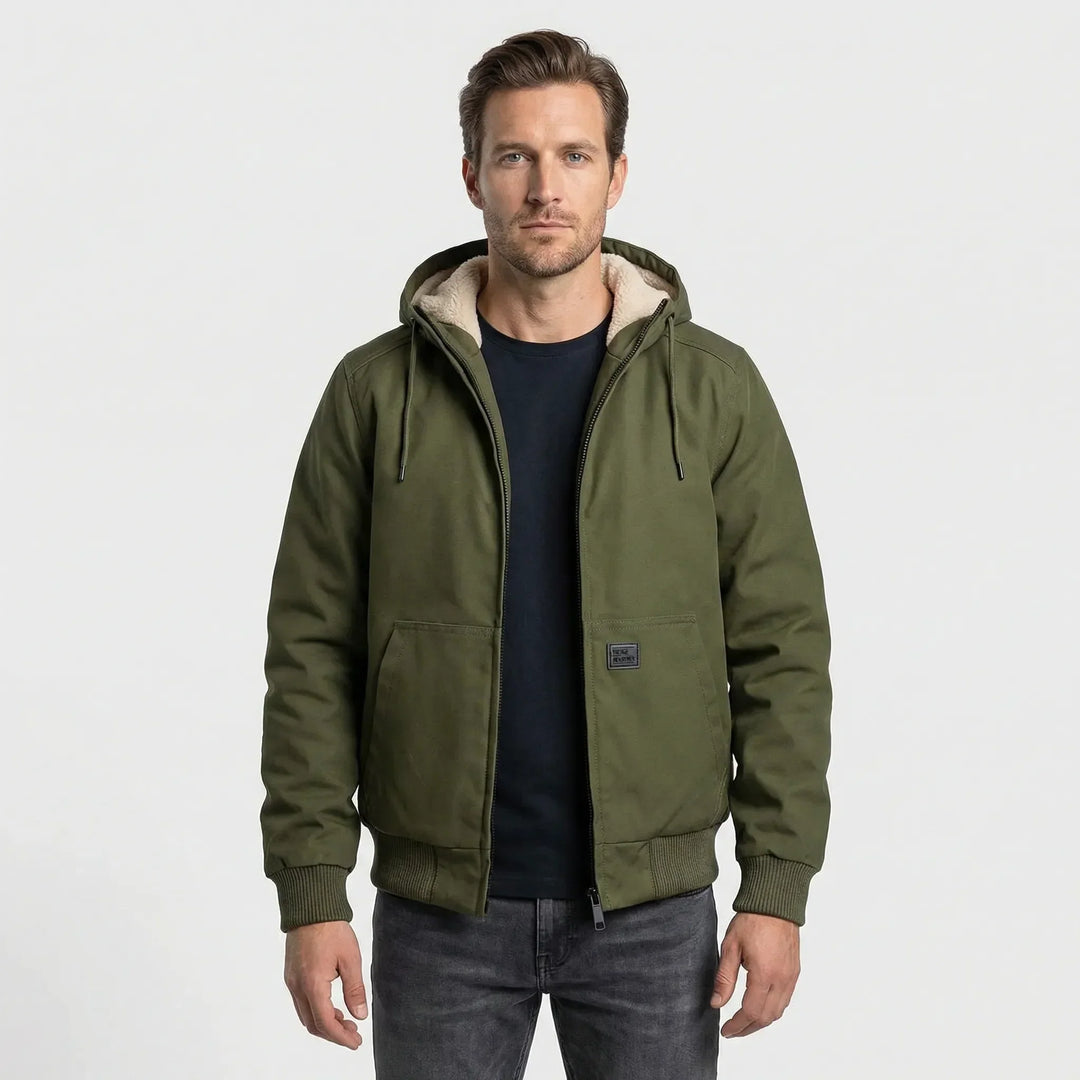 Moderne Bomberjacke Mit Kapuze - Arvid