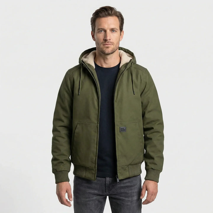 Moderne Bomberjacke Mit Kapuze - Arvid