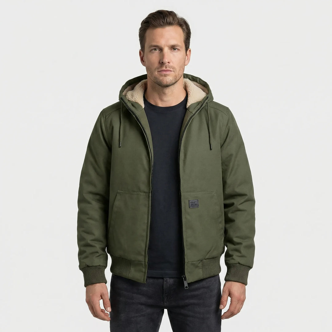 Moderne Bomberjacke Mit Kapuze - Arvid