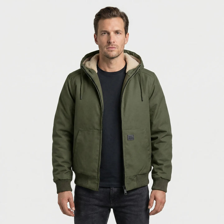 Moderne Bomberjacke Mit Kapuze - Arvid
