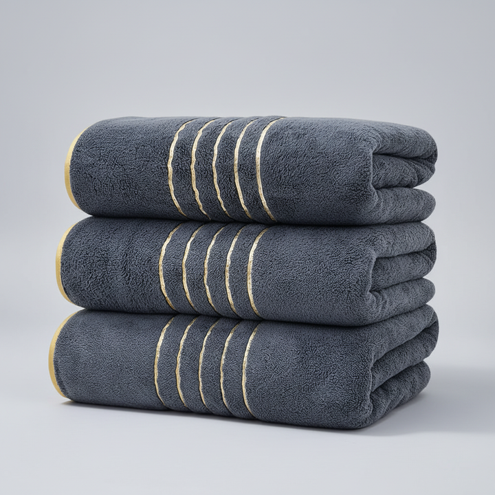 Moderne Microfaser Handtüche Set - LuxuryWrap