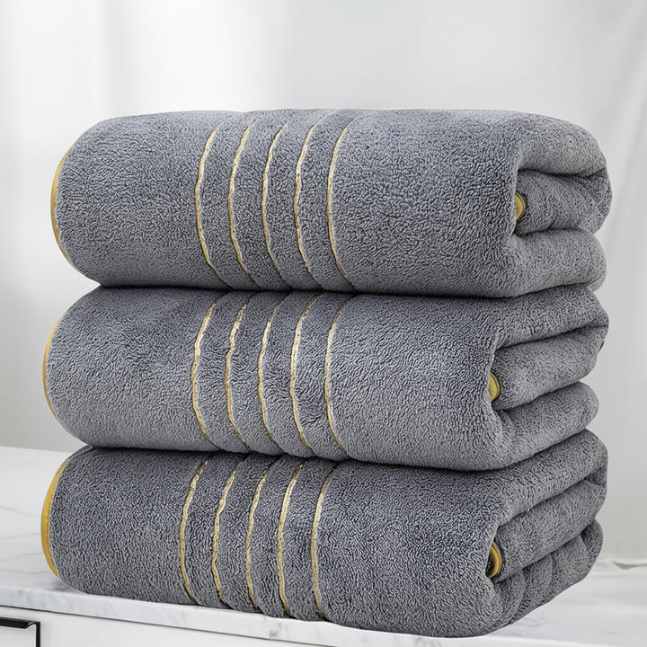 Moderne Microfaser Handtüche Set - LuxuryWrap