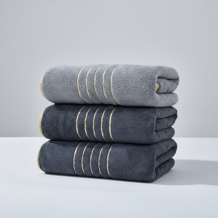 Moderne Microfaser Handtüche Set - LuxuryWrap