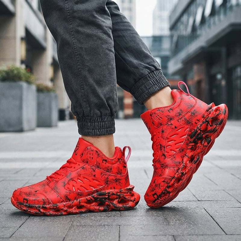 Modne wysokie sneakersy - Franklin