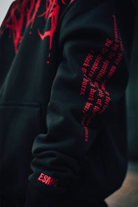 Oversized Heavy Hoodie with Print – Damon