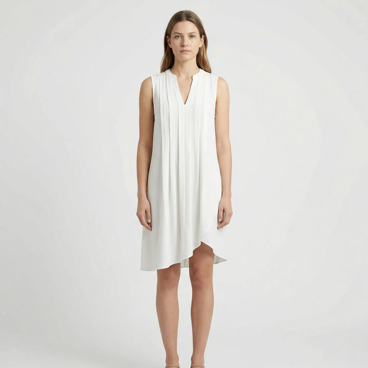 Mouwloze Zomerjurk Met V-Hals - Sherri