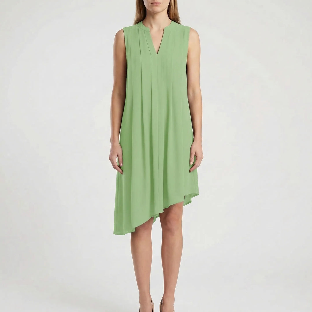 Mouwloze Zomerjurk Met V-Hals - Sherri
