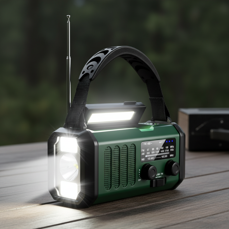 Wielopasmowe radio awaryjne – SurvivorLight