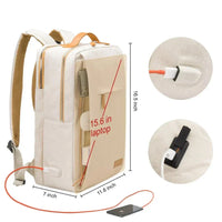 Backpack with Laptop Compartment and USB Charging Port - Nova