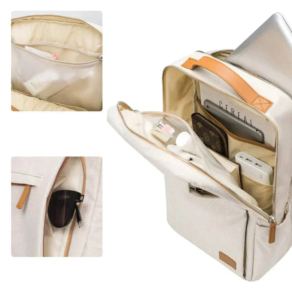 Backpack with Laptop Compartment and USB Charging Port - Nova