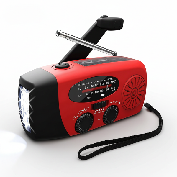 Wielofunkcyjne radio awaryjne – SolarAid