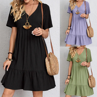 Stylish Casual Summer Dress - Lina