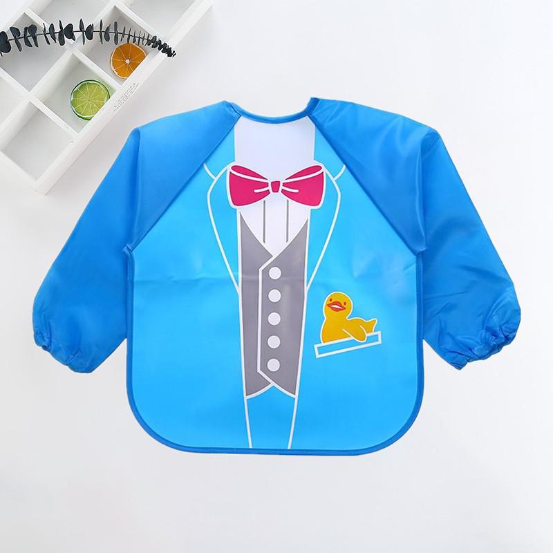 Waterproof Baby Bib with Sleeves