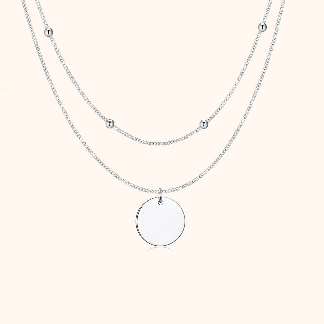Dubbele Medaillonketting - Amélie