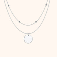Dubbele Medaillonketting - Amélie