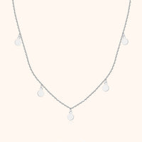 Necklace with Small Circles - Aylin