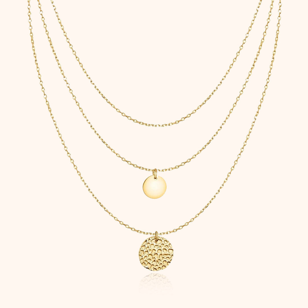Stylish Layered Necklace - Aurora