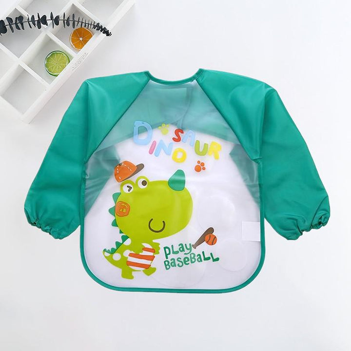 Waterproof Baby Bib with Sleeves