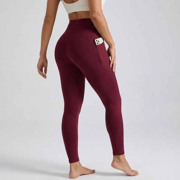 Naadloze Fitnessleggings Met Zakken - Lillian