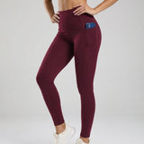 Naadloze Fitnessleggings Met Zakken - Lillian