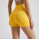 Naadloze Taille Hoge Sportshorts - Eleanor