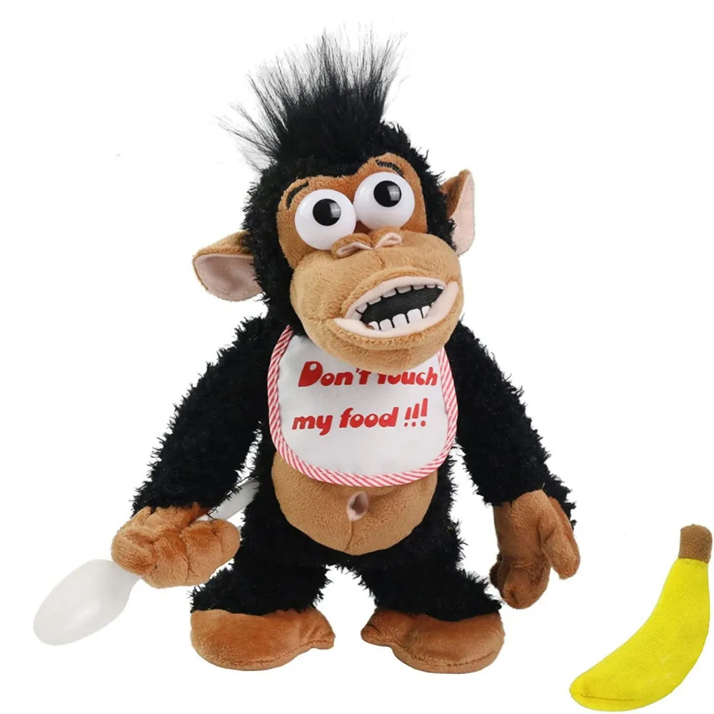 Ondeugend Elektronisch Knuffel Aapje - BananaGuard